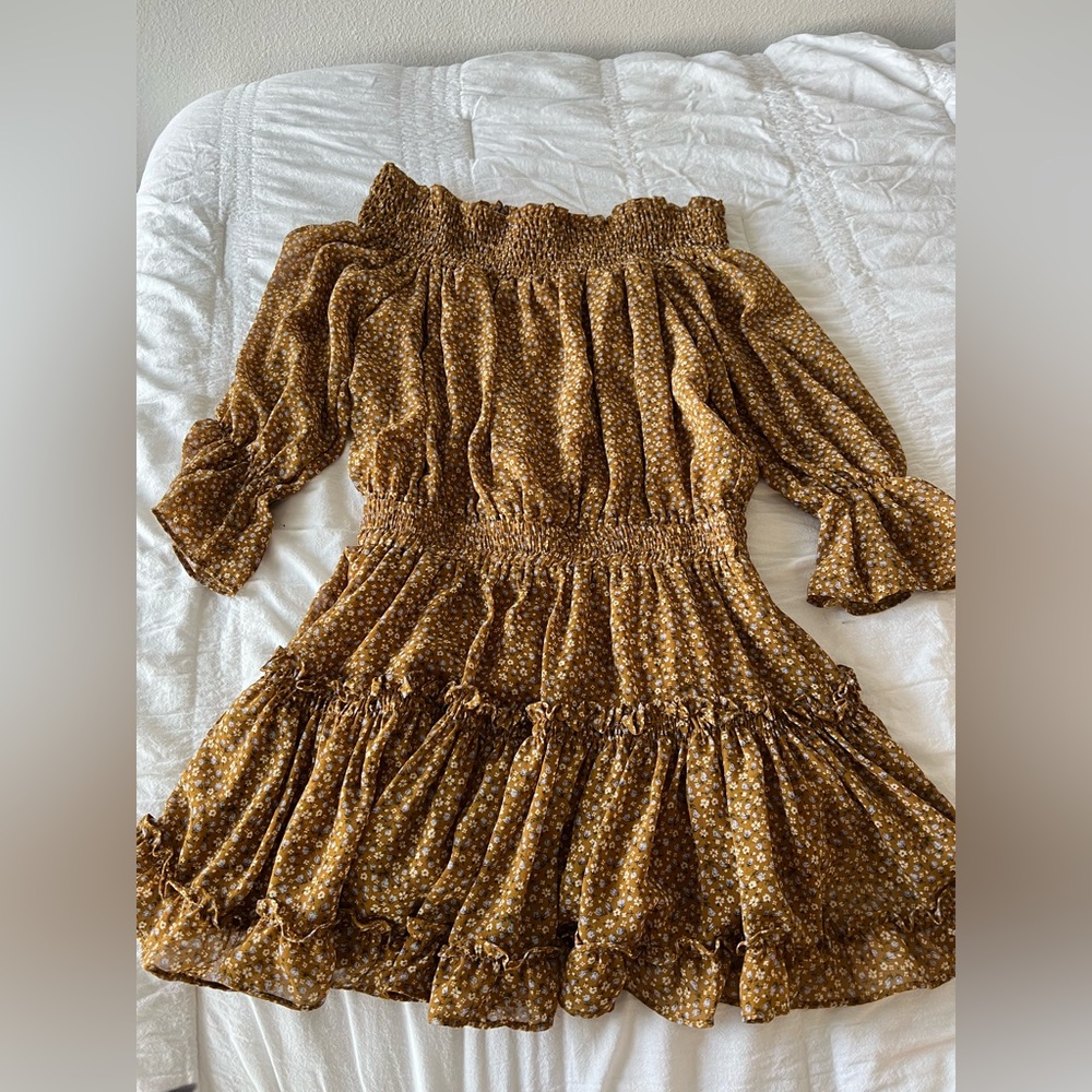 Mini off the shoulder dress from Impeccable Pig